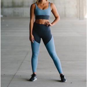 ZYIA Active Storm Parallel Luxe 7/8 Leggings Size 4